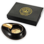 Habana Cuba Design Single Slot Ceramic Ashtray for Stoners