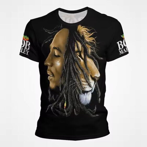 Bob Marley Lion of Judah Rasta-Inspired Men's T-Shirt