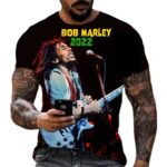 Bob Marley Live Performance Concert 2022 Photo Men's T-Shirt