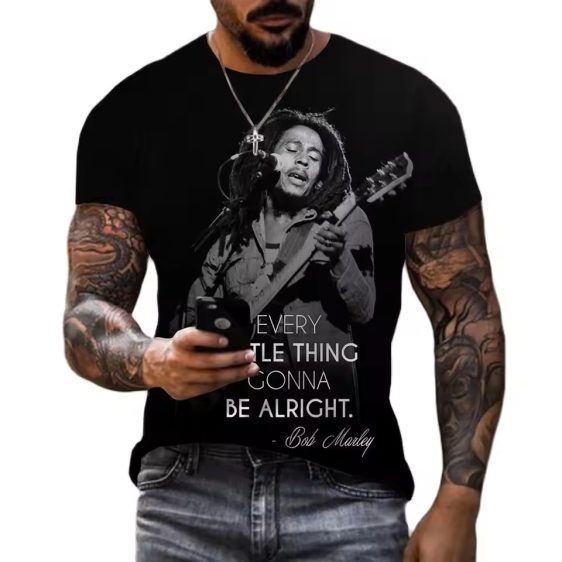 Everything's Gonna Be Alright Bob Marley Men's T-Shirt
