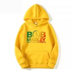 Jamaican Bob Marley One Love Experience Yellow Hoodie