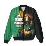 King of Reggae Bob Marley Lion of Judah Bomber Jacket